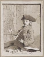 KG 07364
<br/>
Zelfportret Cornelis van Noorde
<br/>
<em>Noorde, Cornelis van (1731-1795)</em>